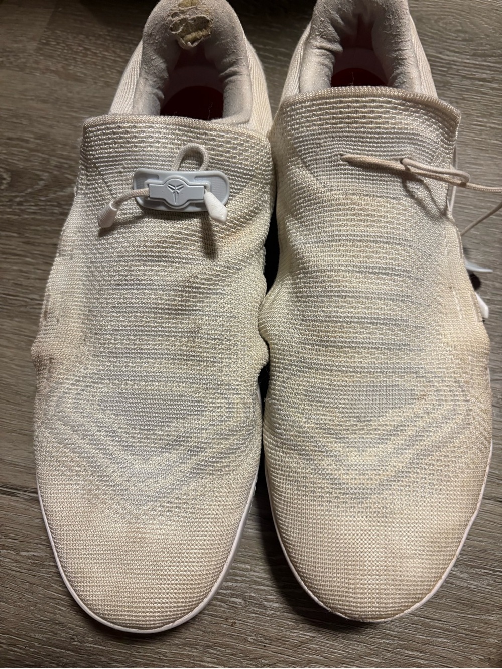 Men's Slip-On Knit Athletic Sneakers in White- Lightweight Comfort